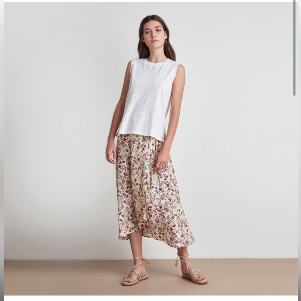 Velvet by Graham & Spencer | Isadora Floral Midi Skirt | NWT